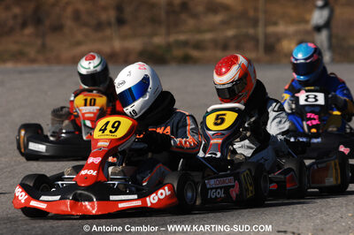 07/03/2010 : 1ère manche du Championnat du Sud 2010 à Lavelanet (photos Antoine Camblor) 2010 — karting