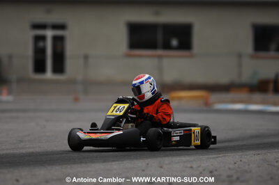 07/03/2010 : 1ère manche du Championnat du Sud 2010 à Lavelanet (photos Antoine Camblor) 2010 — karting