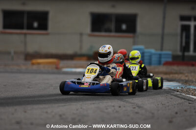 07/03/2010 : 1ère manche du Championnat du Sud 2010 à Lavelanet (photos Antoine Camblor) 2010 — karting