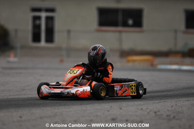 07/03/2010 : 1ère manche du Championnat du Sud 2010 à Lavelanet (photos Antoine Camblor) 2010 — karting