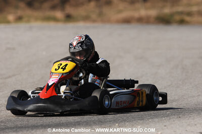 07/03/2010 : 1ère manche du Championnat du Sud 2010 à Lavelanet (photos Antoine Camblor) 2010 — karting