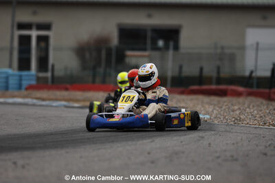 07/03/2010 : 1ère manche du Championnat du Sud 2010 à Lavelanet (photos Antoine Camblor) 2010 — karting