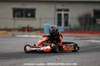 07/03/2010 : 1ère manche du Championnat du Sud 2010 à Lavelanet (photos Antoine Camblor) 2010 — karting