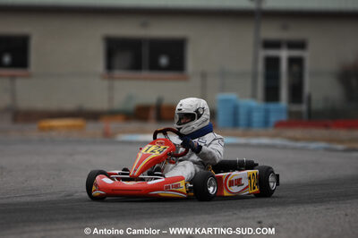 07/03/2010 : 1ère manche du Championnat du Sud 2010 à Lavelanet (photos Antoine Camblor) 2010 — karting