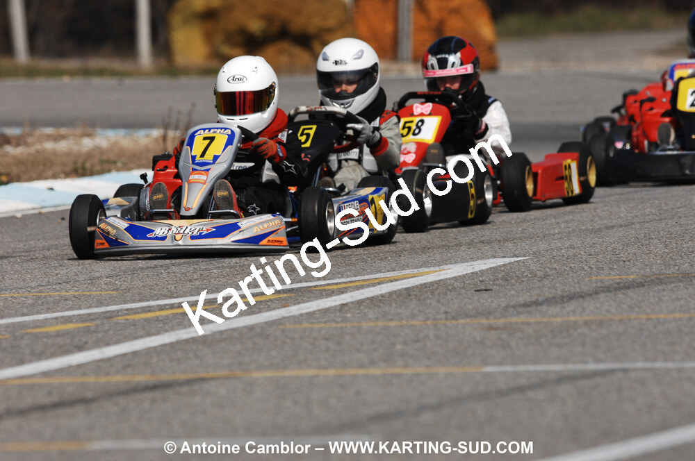 07/03/2010 : 1ère manche du Championnat du Sud 2010 à Lavelanet (photos Antoine Camblor) 2010 — karting