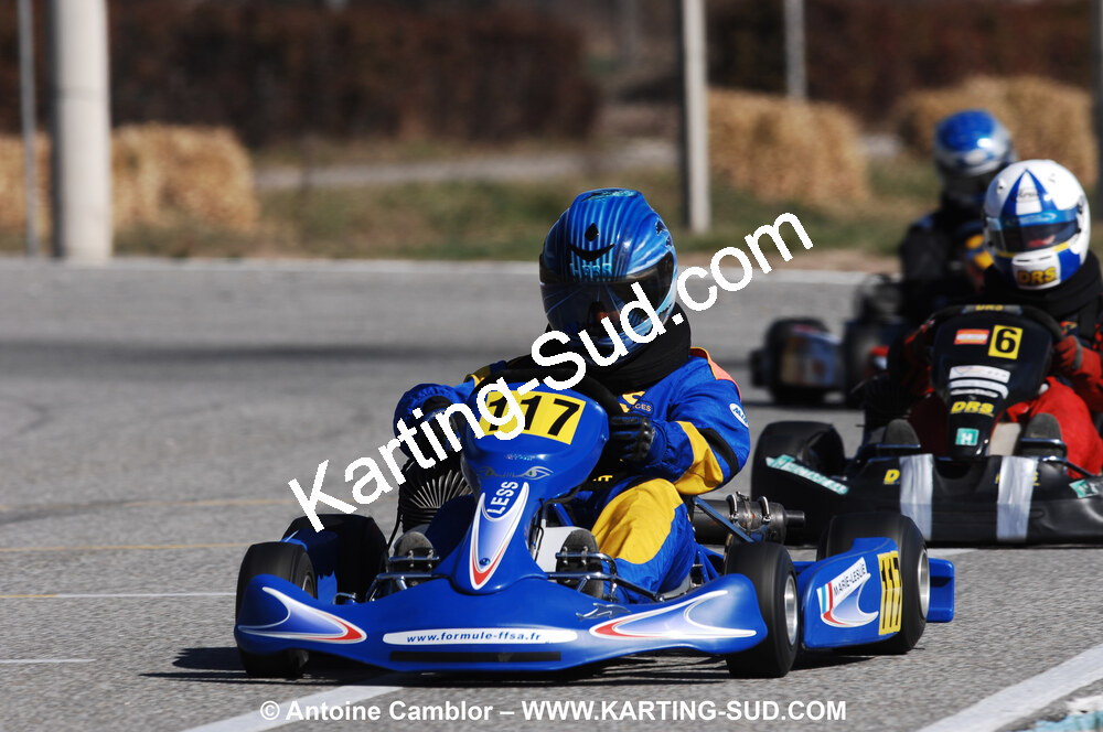 07/03/2010 : 1ère manche du Championnat du Sud 2010 à Lavelanet (photos Antoine Camblor) 2010 — karting