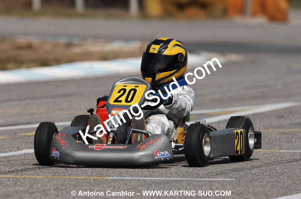 07/03/2010 : 1ère manche du Championnat du Sud 2010 à Lavelanet (photos Antoine Camblor) 2010 — karting