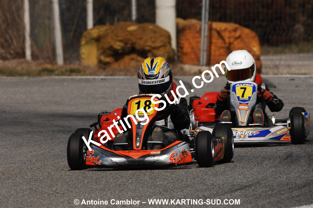 07/03/2010 : 1ère manche du Championnat du Sud 2010 à Lavelanet (photos Antoine Camblor) 2010 — karting