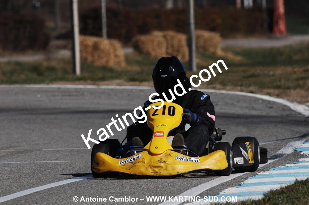 07/03/2010 : 1ère manche du Championnat du Sud 2010 à Lavelanet (photos Antoine Camblor) 2010 — karting