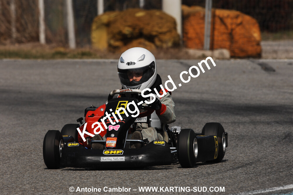07/03/2010 : 1ère manche du Championnat du Sud 2010 à Lavelanet (photos Antoine Camblor) 2010 — karting