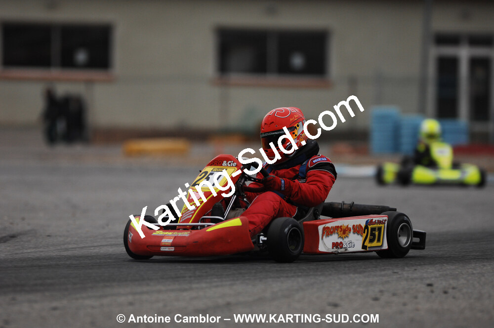 07/03/2010 : 1ère manche du Championnat du Sud 2010 à Lavelanet (photos Antoine Camblor) 2010 — karting