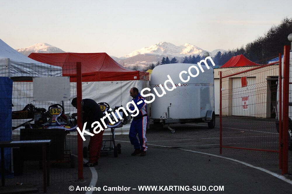 07/03/2010 : 1ère manche du Championnat du Sud 2010 à Lavelanet (photos Antoine Camblor) 2010 — karting