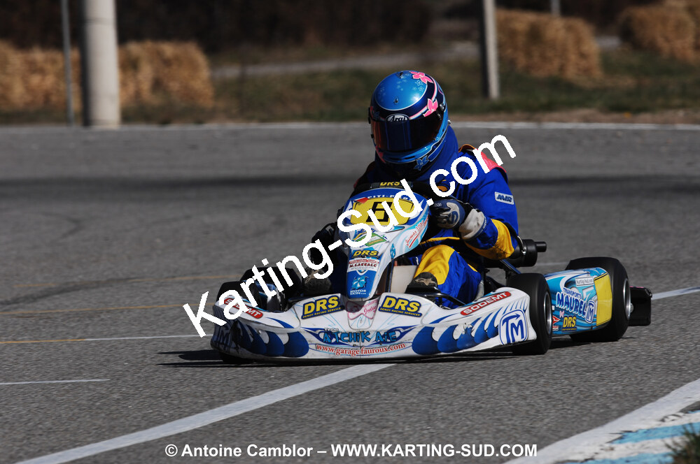 07/03/2010 : 1ère manche du Championnat du Sud 2010 à Lavelanet (photos Antoine Camblor) 2010 — karting