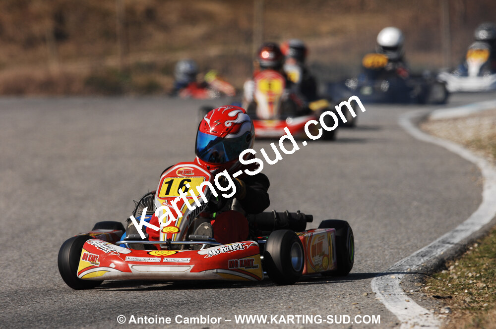 07/03/2010 : 1ère manche du Championnat du Sud 2010 à Lavelanet (photos Antoine Camblor) 2010 — karting