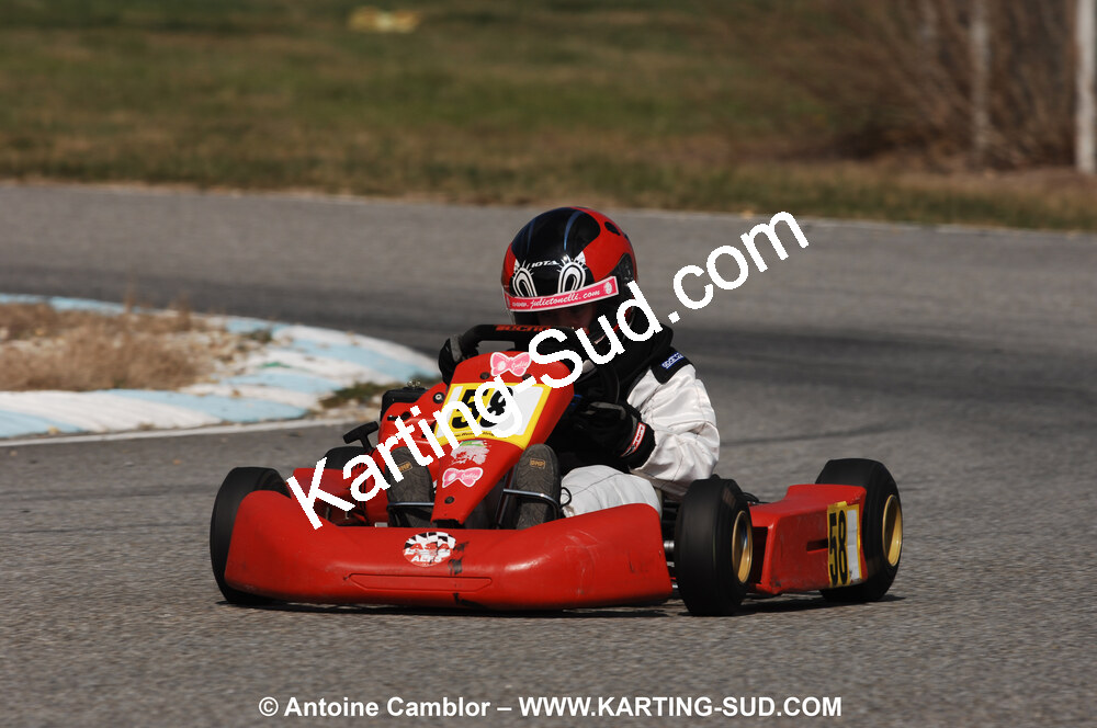 07/03/2010 : 1ère manche du Championnat du Sud 2010 à Lavelanet (photos Antoine Camblor) 2010 — karting