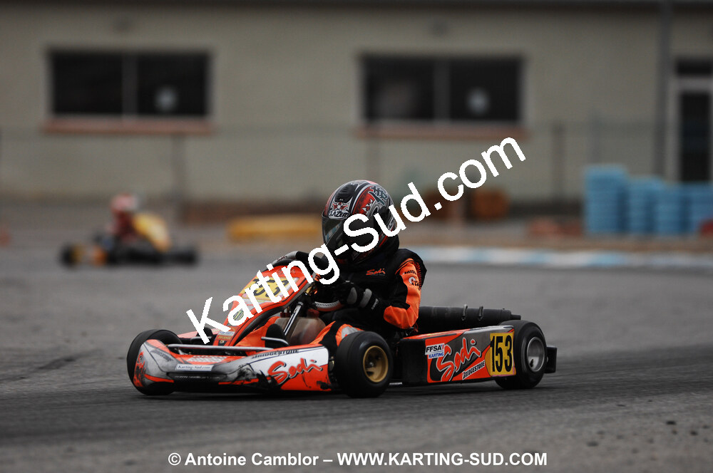07/03/2010 : 1ère manche du Championnat du Sud 2010 à Lavelanet (photos Antoine Camblor) 2010 — karting