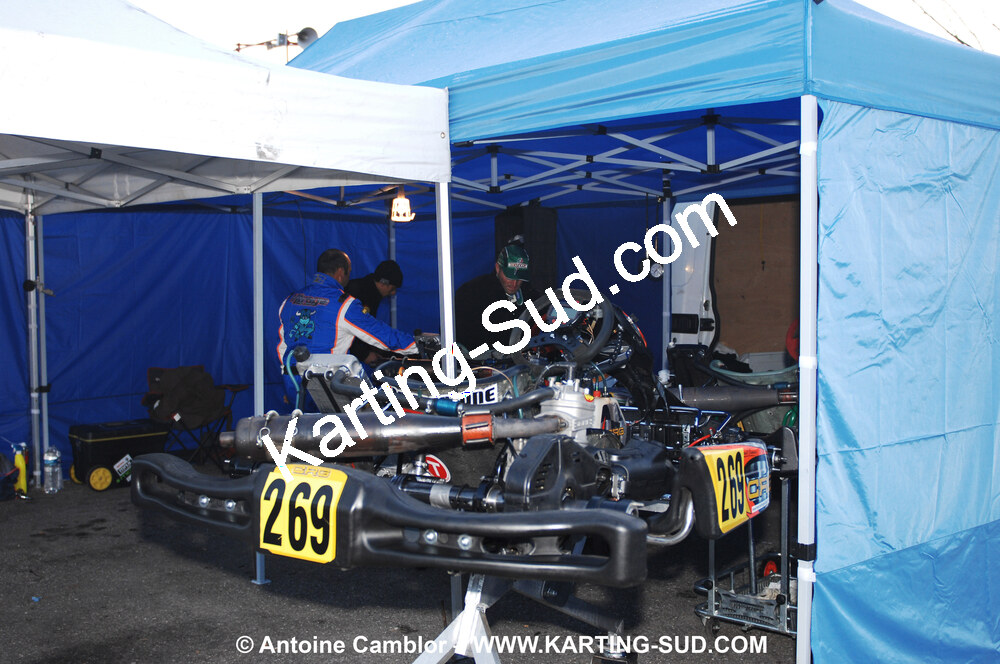 07/03/2010 : 1ère manche du Championnat du Sud 2010 à Lavelanet (photos Antoine Camblor) 2010 — karting