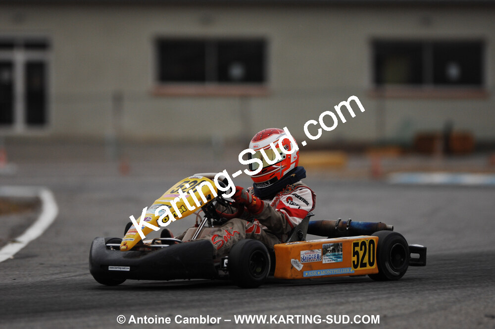 07/03/2010 : 1ère manche du Championnat du Sud 2010 à Lavelanet (photos Antoine Camblor) 2010 — karting
