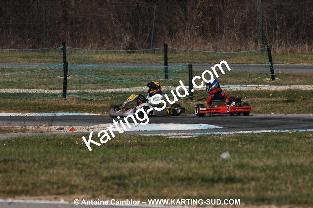 07/03/2010 : 1ère manche du Championnat du Sud 2010 à Lavelanet (photos Antoine Camblor) 2010 — karting