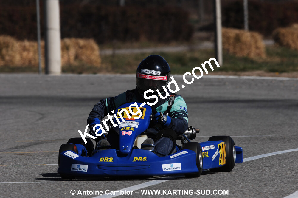 07/03/2010 : 1ère manche du Championnat du Sud 2010 à Lavelanet (photos Antoine Camblor) 2010 — karting