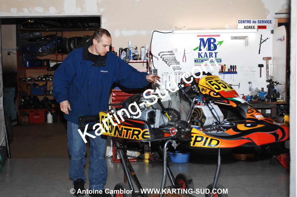07/03/2010 : 1ère manche du Championnat du Sud 2010 à Lavelanet (photos Antoine Camblor) 2010 — karting