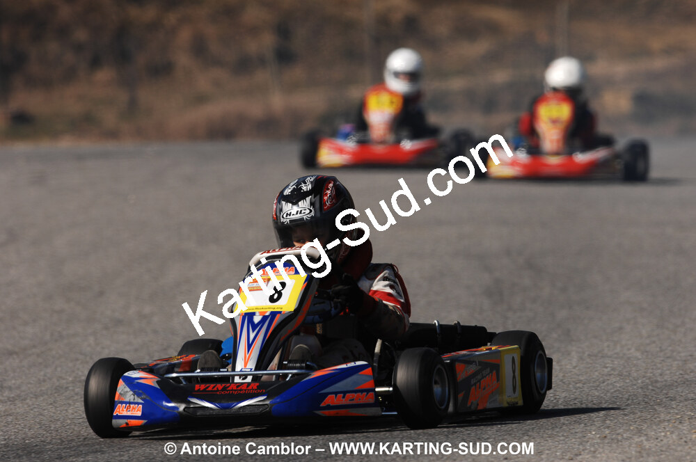 07/03/2010 : 1ère manche du Championnat du Sud 2010 à Lavelanet (photos Antoine Camblor) 2010 — karting