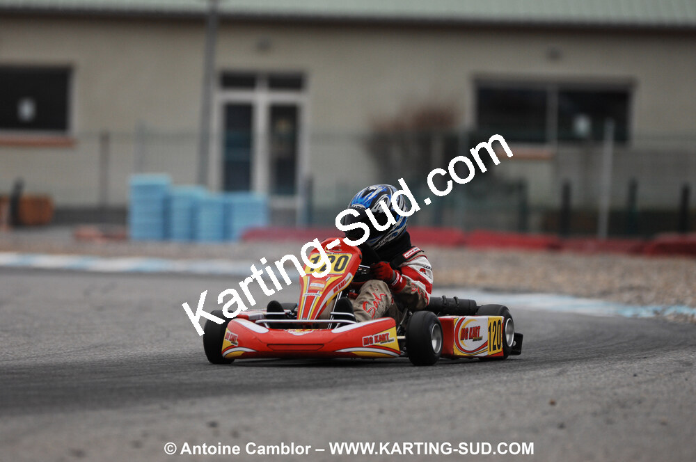 07/03/2010 : 1ère manche du Championnat du Sud 2010 à Lavelanet (photos Antoine Camblor) 2010 — karting