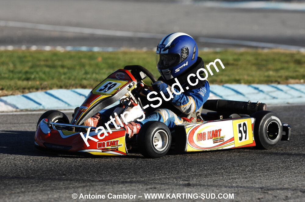 07/03/2010 : 1ère manche du Championnat du Sud 2010 à Lavelanet (photos Antoine Camblor) 2010 — karting