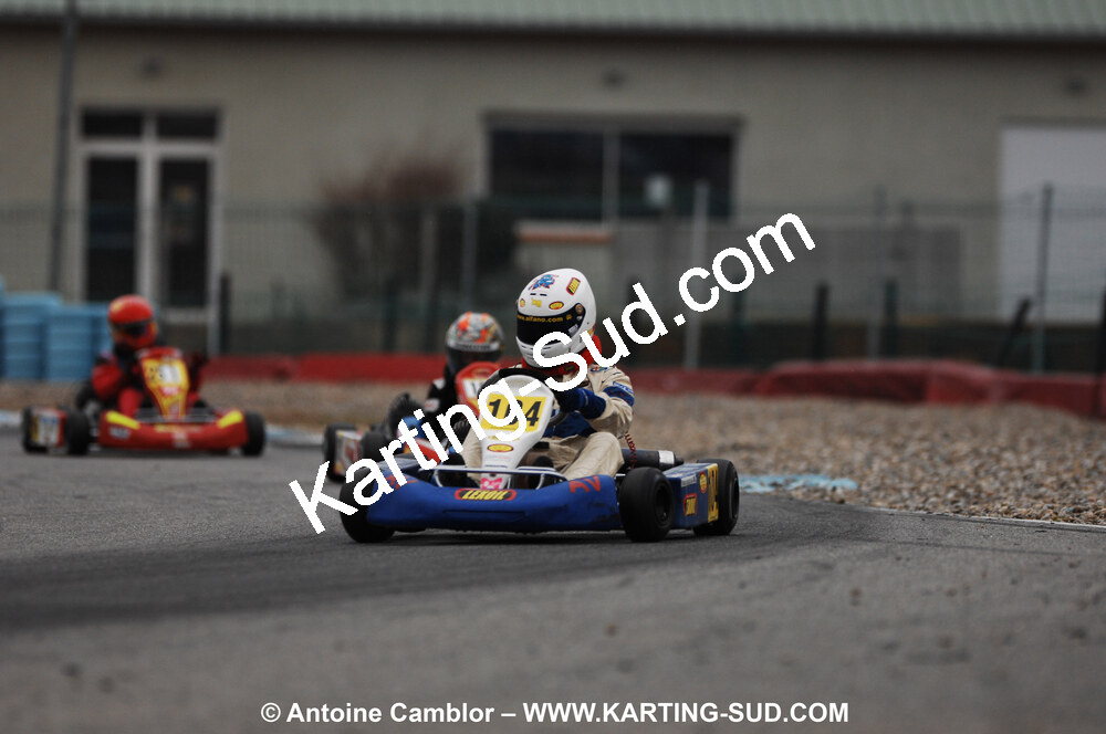 07/03/2010 : 1ère manche du Championnat du Sud 2010 à Lavelanet (photos Antoine Camblor) 2010 — karting