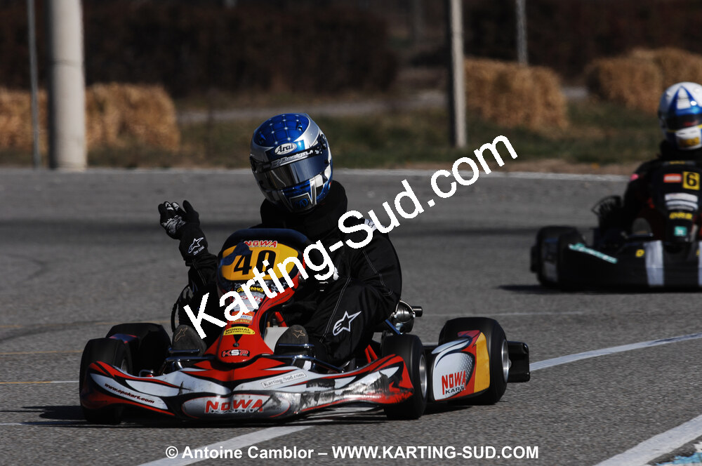 07/03/2010 : 1ère manche du Championnat du Sud 2010 à Lavelanet (photos Antoine Camblor) 2010 — karting