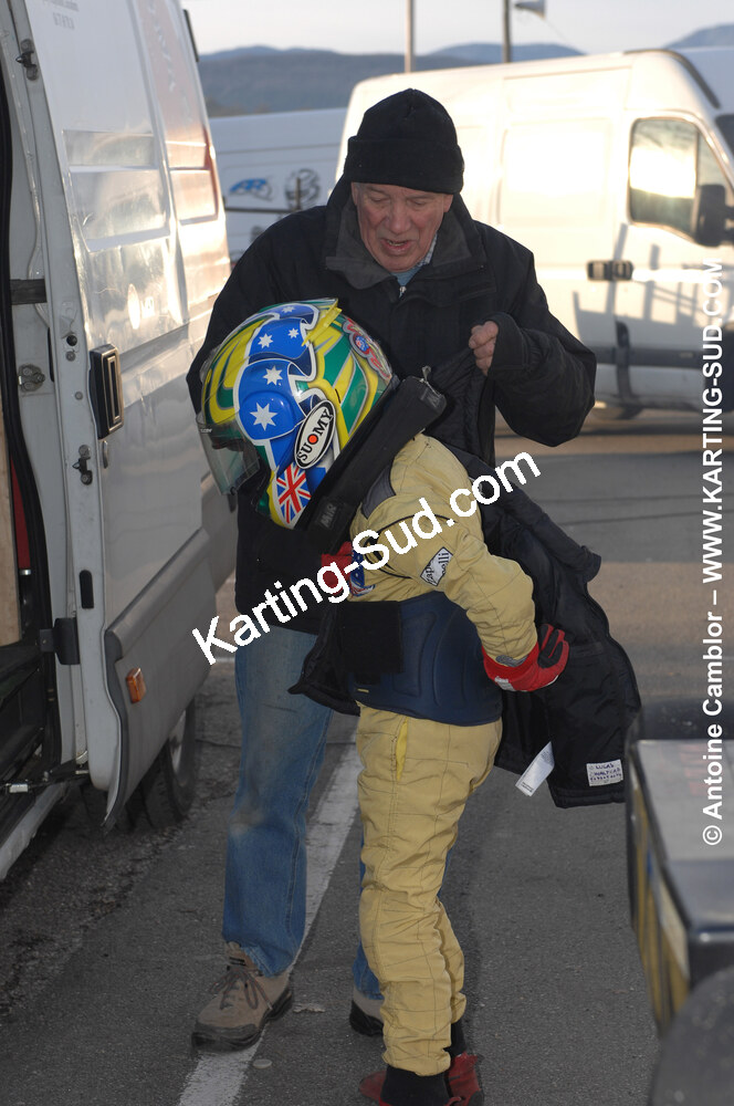 07/03/2010 : 1ère manche du Championnat du Sud 2010 à Lavelanet (photos Antoine Camblor) 2010 — karting