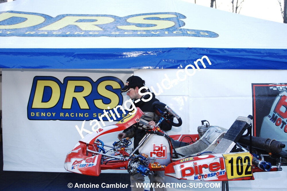 07/03/2010 : 1ère manche du Championnat du Sud 2010 à Lavelanet (photos Antoine Camblor) 2010 — karting