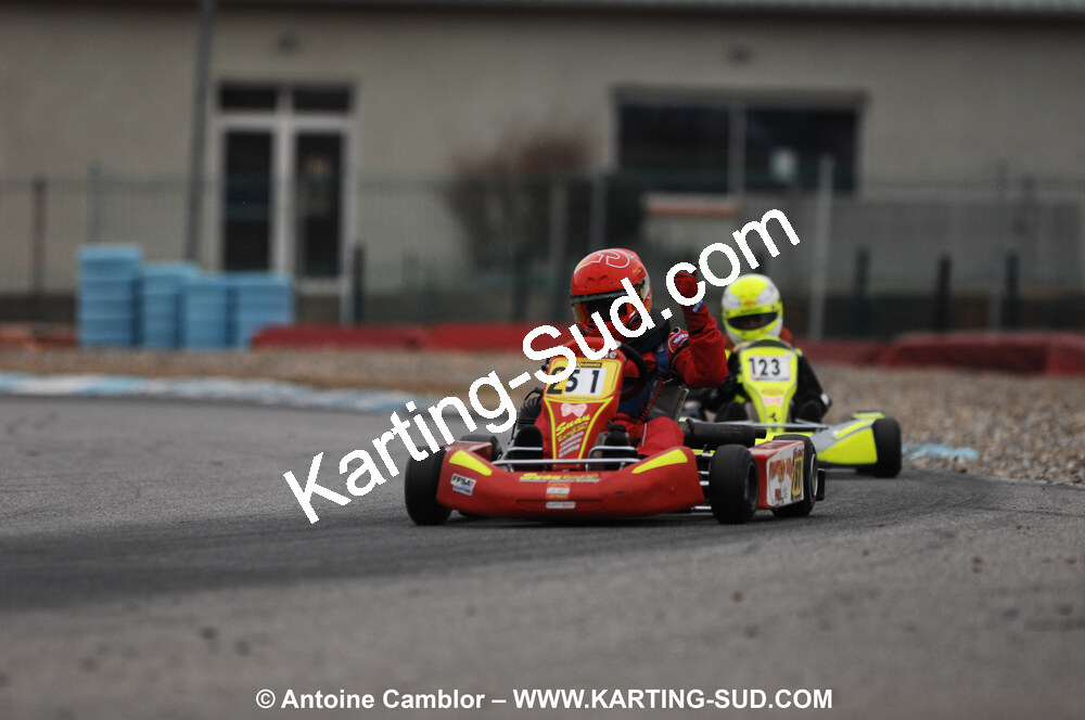 07/03/2010 : 1ère manche du Championnat du Sud 2010 à Lavelanet (photos Antoine Camblor) 2010 — karting