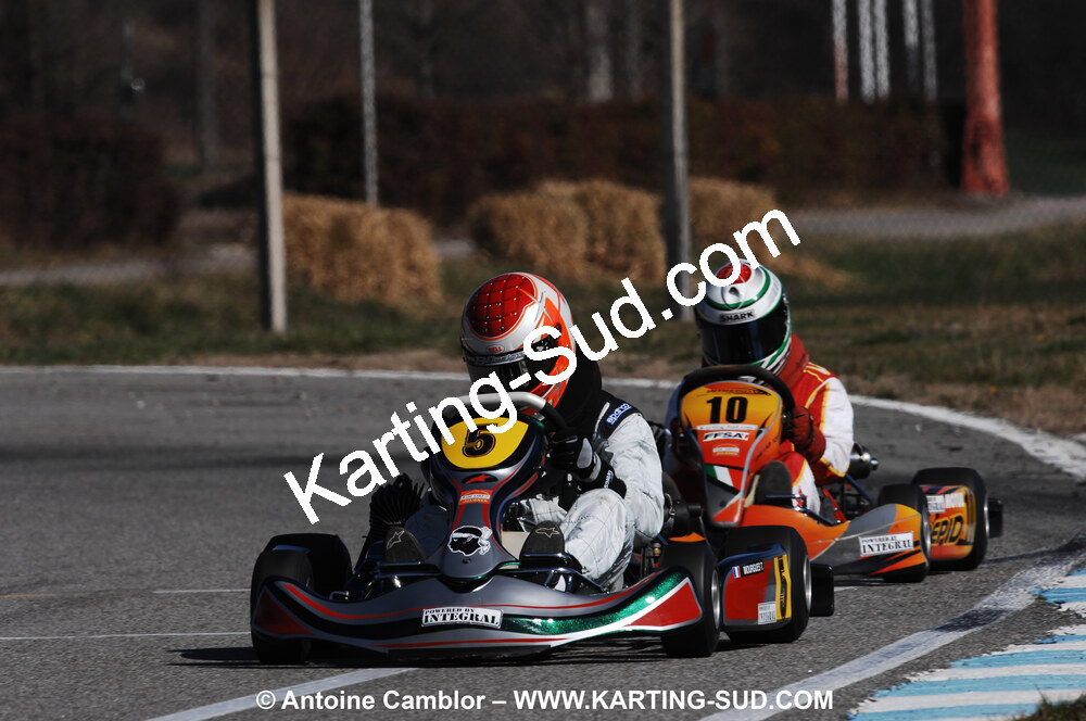 07/03/2010 : 1ère manche du Championnat du Sud 2010 à Lavelanet (photos Antoine Camblor) 2010 — karting