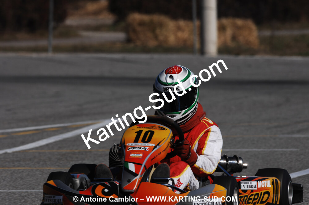 07/03/2010 : 1ère manche du Championnat du Sud 2010 à Lavelanet (photos Antoine Camblor) 2010 — karting