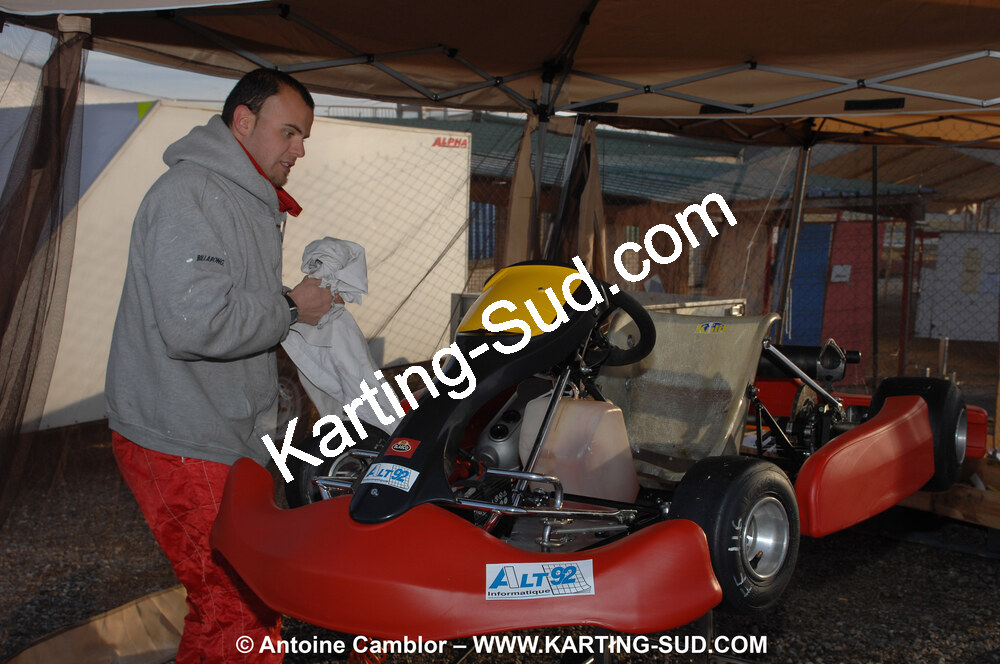 07/03/2010 : 1ère manche du Championnat du Sud 2010 à Lavelanet (photos Antoine Camblor) 2010 — karting