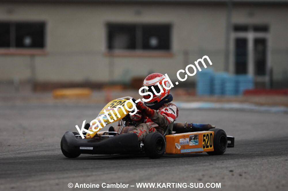 07/03/2010 : 1ère manche du Championnat du Sud 2010 à Lavelanet (photos Antoine Camblor) 2010 — karting