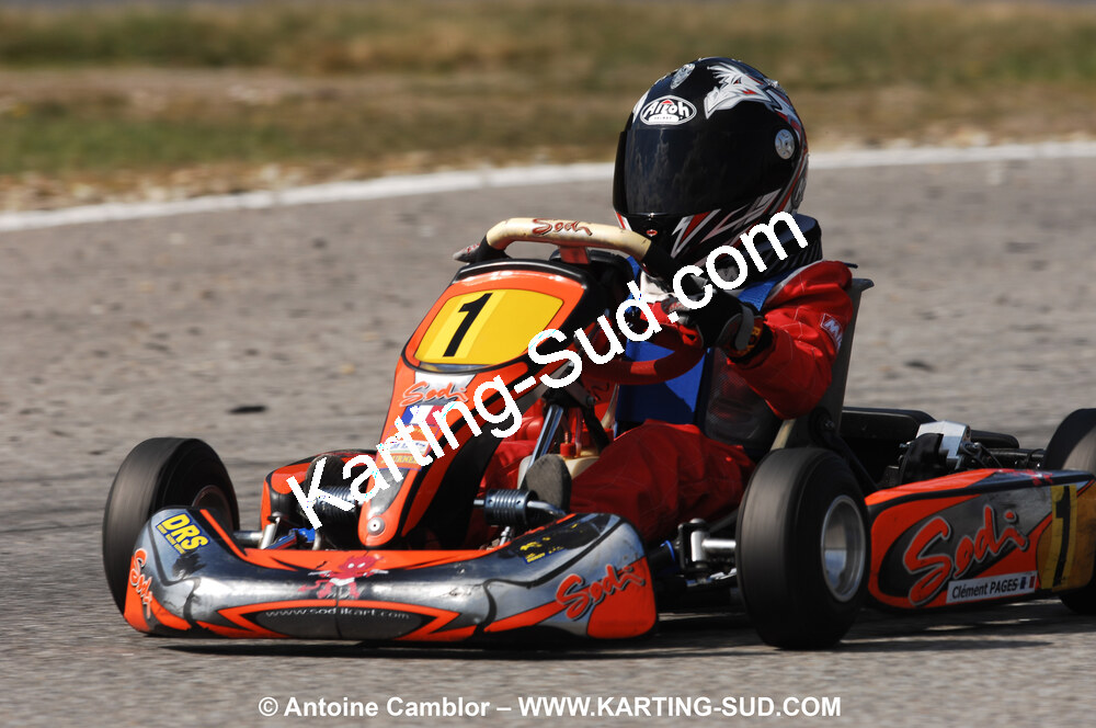 07/03/2010 : 1ère manche du Championnat du Sud 2010 à Lavelanet (photos Antoine Camblor) 2010 — karting