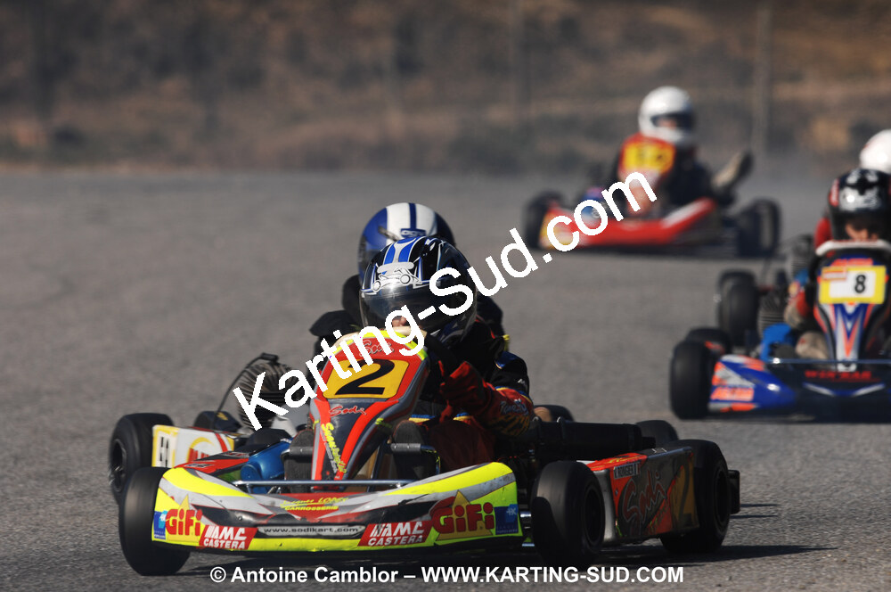 07/03/2010 : 1ère manche du Championnat du Sud 2010 à Lavelanet (photos Antoine Camblor) 2010 — karting