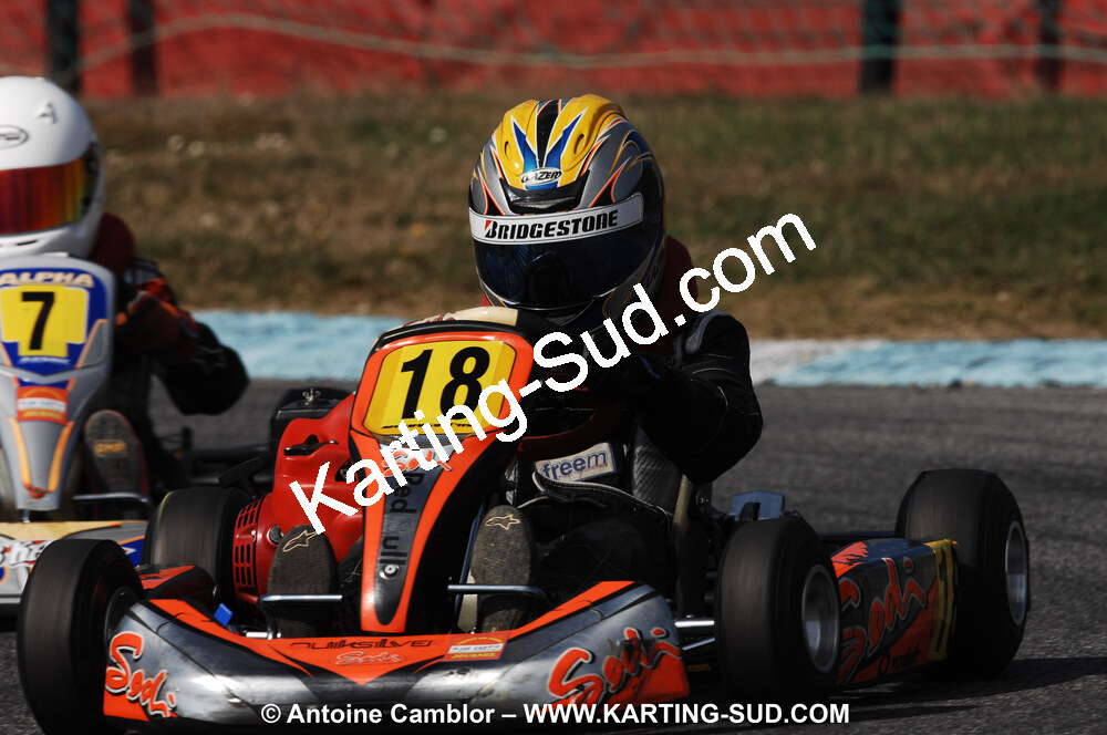 07/03/2010 : 1ère manche du Championnat du Sud 2010 à Lavelanet (photos Antoine Camblor) 2010 — karting