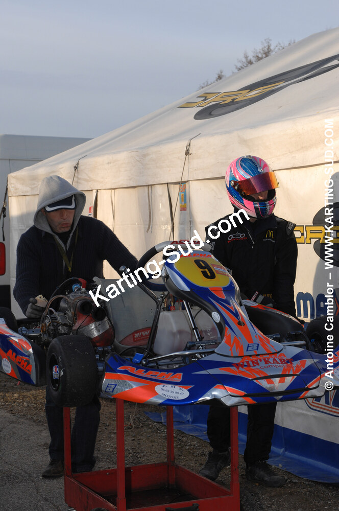 07/03/2010 : 1ère manche du Championnat du Sud 2010 à Lavelanet (photos Antoine Camblor) 2010 — karting