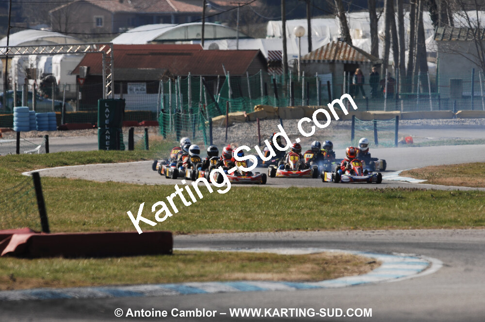 07/03/2010 : 1ère manche du Championnat du Sud 2010 à Lavelanet (photos Antoine Camblor) 2010 — karting