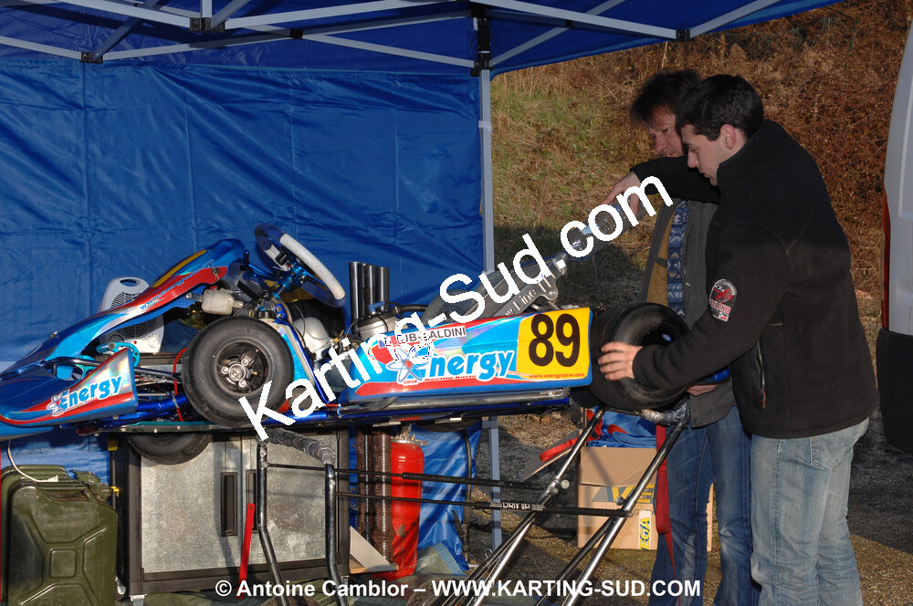 07/03/2010 : 1ère manche du Championnat du Sud 2010 à Lavelanet (photos Antoine Camblor) 2010 — karting
