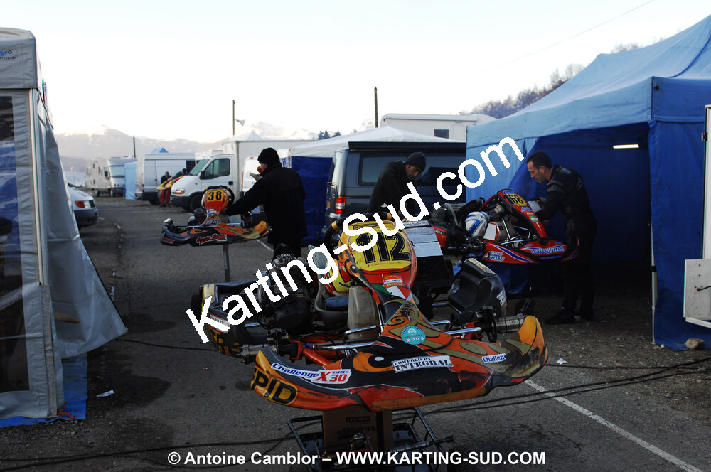 07/03/2010 : 1ère manche du Championnat du Sud 2010 à Lavelanet (photos Antoine Camblor) 2010 — karting