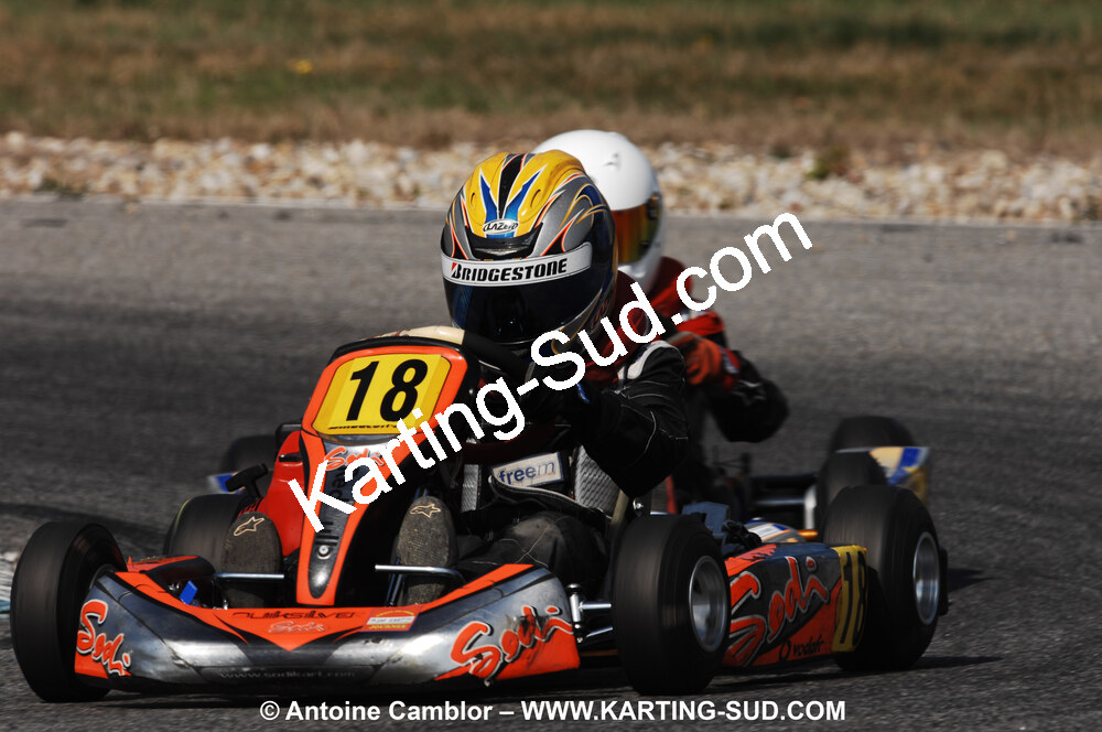 07/03/2010 : 1ère manche du Championnat du Sud 2010 à Lavelanet (photos Antoine Camblor) 2010 — karting