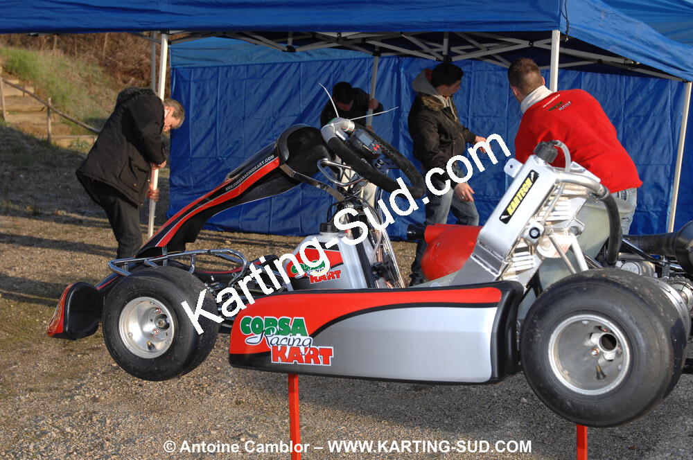 07/03/2010 : 1ère manche du Championnat du Sud 2010 à Lavelanet (photos Antoine Camblor) 2010 — karting