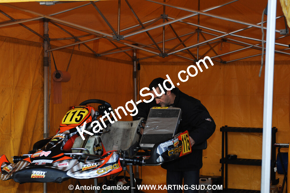 07/03/2010 : 1ère manche du Championnat du Sud 2010 à Lavelanet (photos Antoine Camblor) 2010 — karting