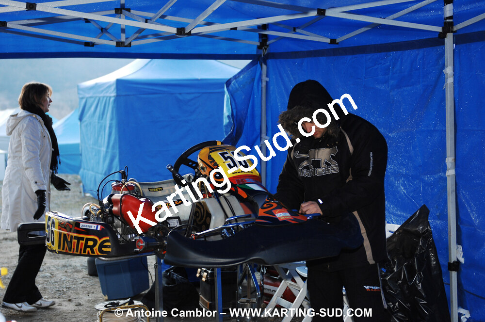 07/03/2010 : 1ère manche du Championnat du Sud 2010 à Lavelanet (photos Antoine Camblor) 2010 — karting