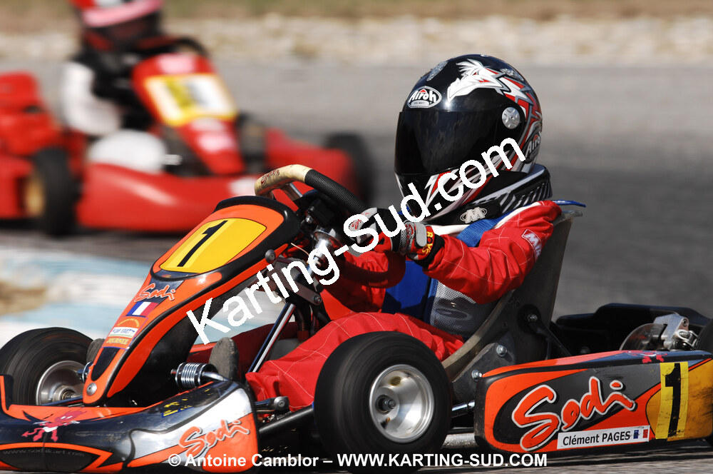 07/03/2010 : 1ère manche du Championnat du Sud 2010 à Lavelanet (photos Antoine Camblor) 2010 — karting
