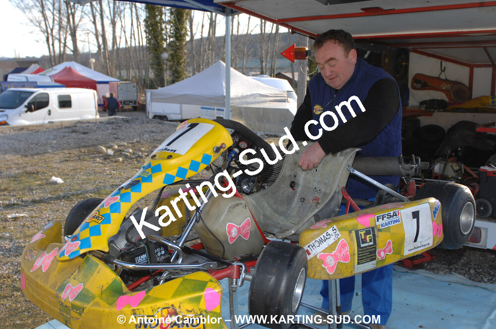 07/03/2010 : 1ère manche du Championnat du Sud 2010 à Lavelanet (photos Antoine Camblor) 2010 — karting